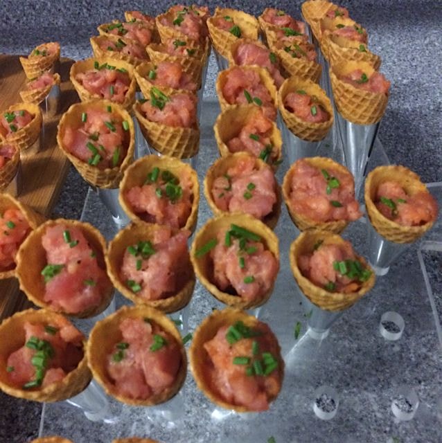 Purpose snacks @ our Netroots Nation reception! I don't actually know what's in them though. 