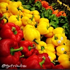 Beautiful fresh local peppers. 👍 #foodrevolution