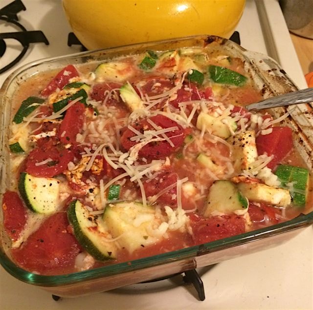 Zucchini Stew💋 from my CSA!