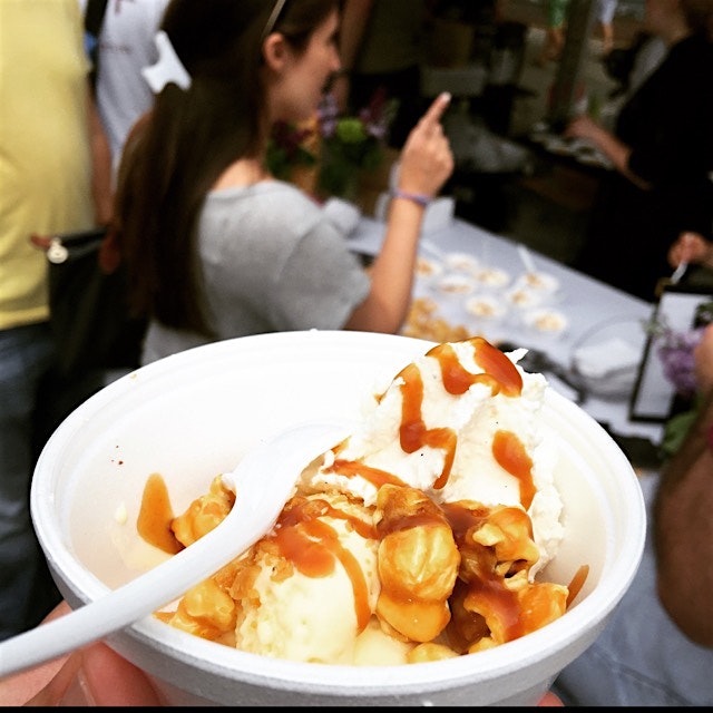 #BestSweetTaste definitely goes to @AmericanCut's Crackerjack Sundae - @tasteoftribeca #tasteoftr...