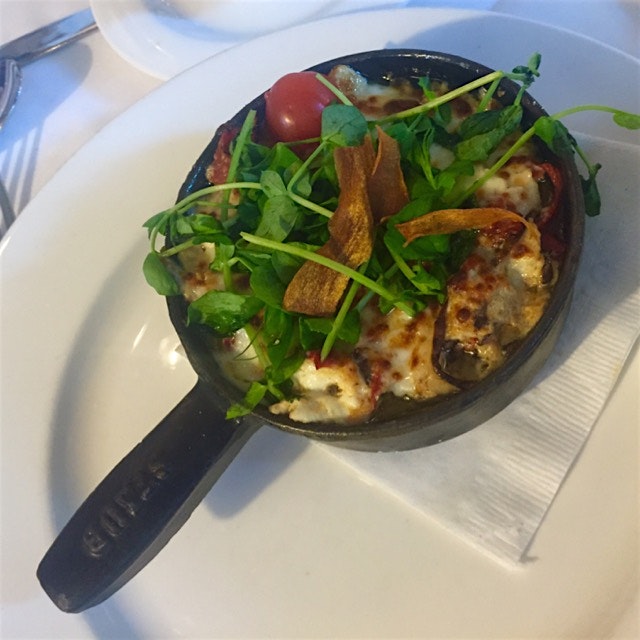 Cast iron crab frittata? Yes, please. 