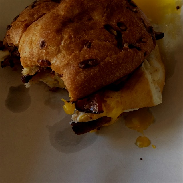 Trying out the better-than-bodega namesake breakfast sandwich...