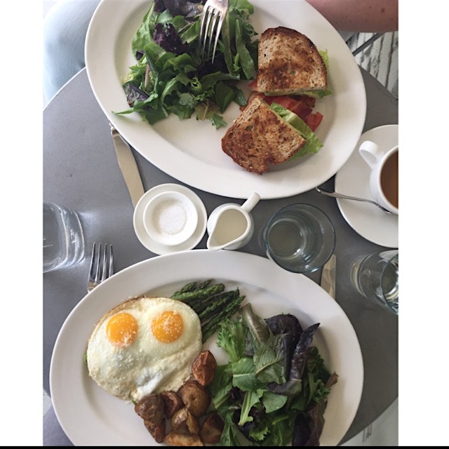 Memorial Day weekend brunch at the wonderful Market St. in Rhinebeck.
