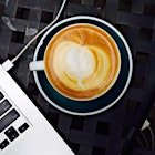 It's the little things... Counter culture cappuccino on a quiet deck with a warm breeze. 😎 I wish this place were my patio