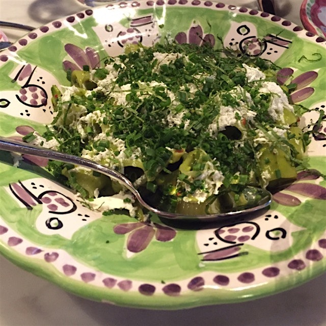 Santina has Italian food like I've never had before: bright and fresh. This is their Rigatoni Ver...