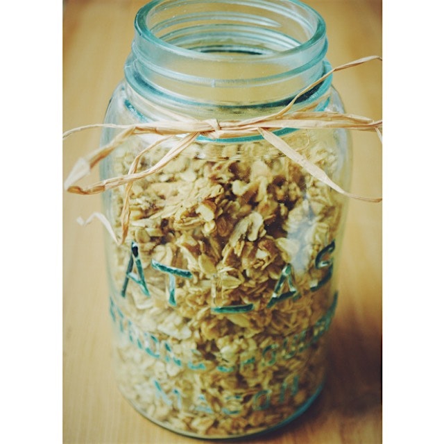 Time for some homemade granola! 
