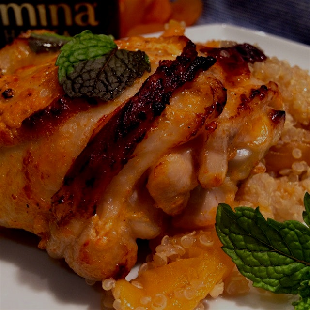 Made this quick and easy 25 minute Mediterranean chicken last night with two of my favorites: Min...