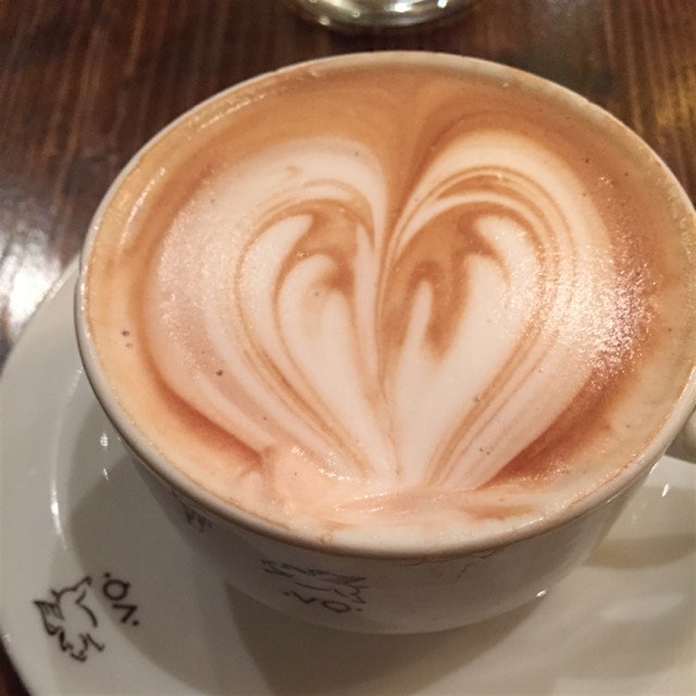 And the rainy day "mochacino" 