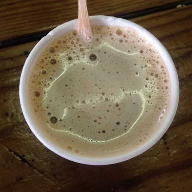 Today's Miami food theme: Cuban. Started the morning with a sweet Cuban coffee in Little Havana -...