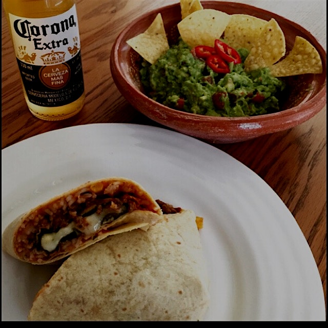 Felt like Burritos and Chilli Rellenos so I combined the two and made a Chilli Rellenos Stuffed B...