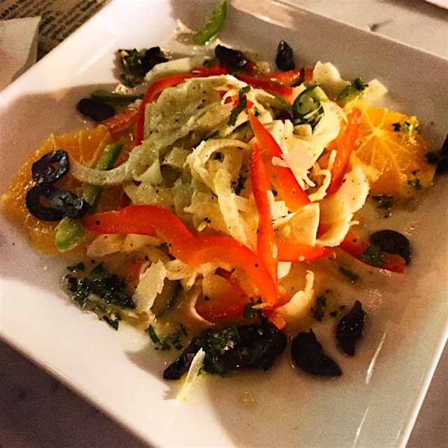 Beautiful and flavorful, this is the perfect summer salad!! Love the balance of the fennel with t...