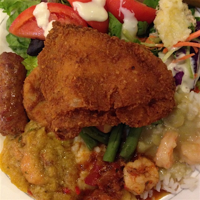 And then the buffet at Dooky Chase's finished me. 