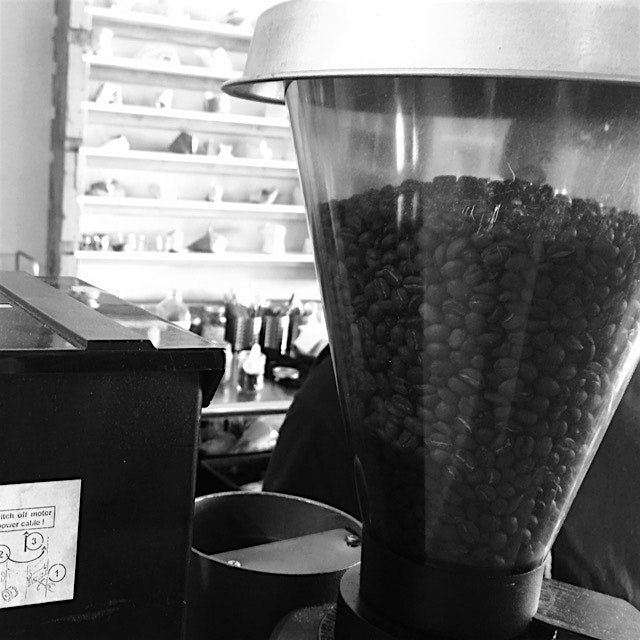 Coffee at this hip Detroit joint!