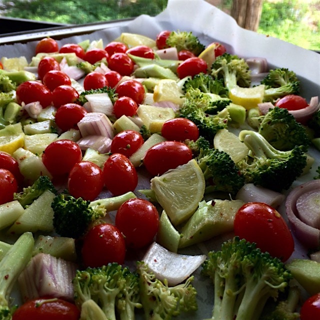 ready for roasting #summersalads 