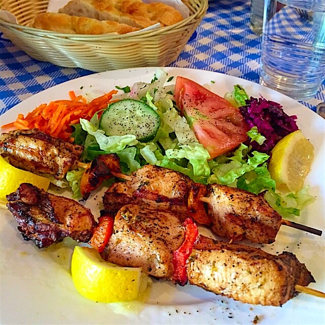 A quaint Turkish neighbourhood restaurant fed us this sunny Saturday. Serefe!