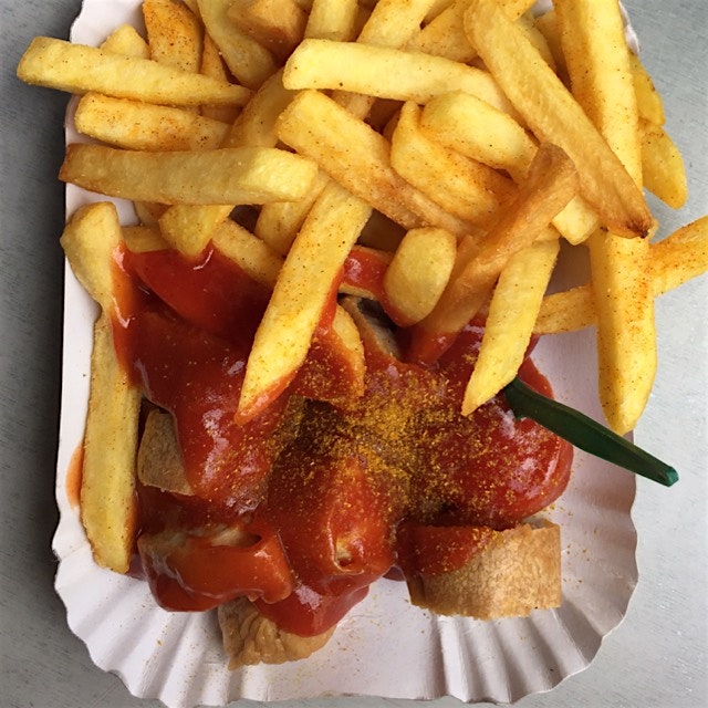 Currywurst in Berlin! 🇩🇪