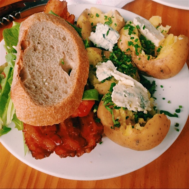 BLT , Great Hill Blue New Potatoes. 