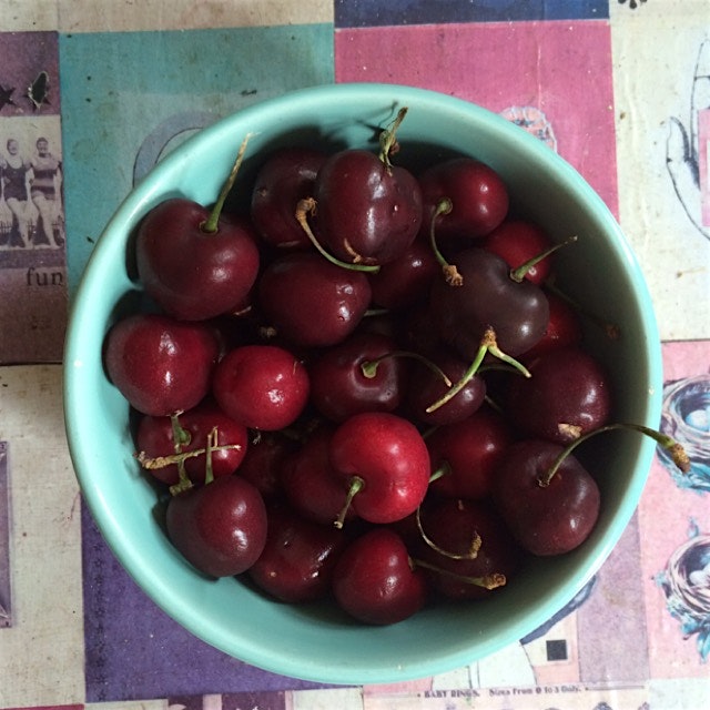 Could not wait until July #cherrybinge