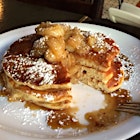 Banana Foster pancakes