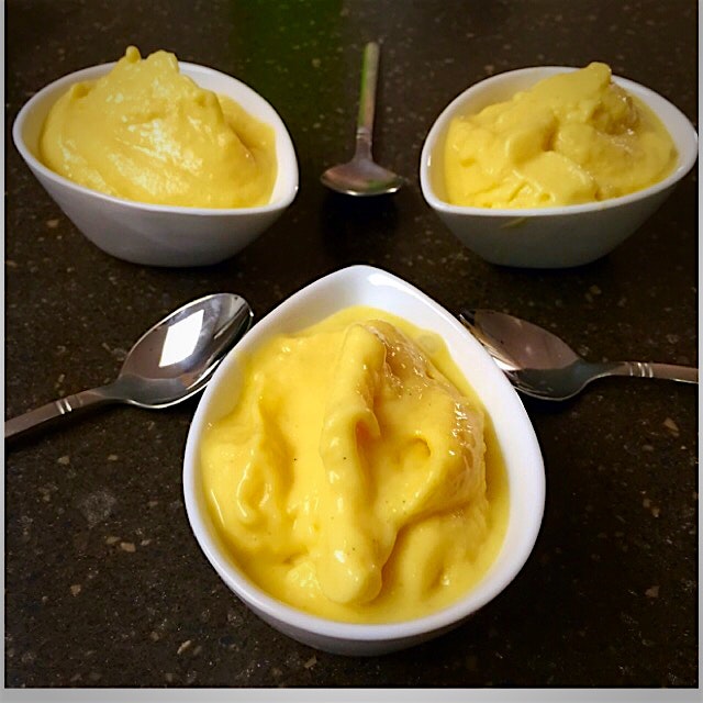 After winning the baseball game, I thought a good yummy treat would be the CookieandKate Mango La...