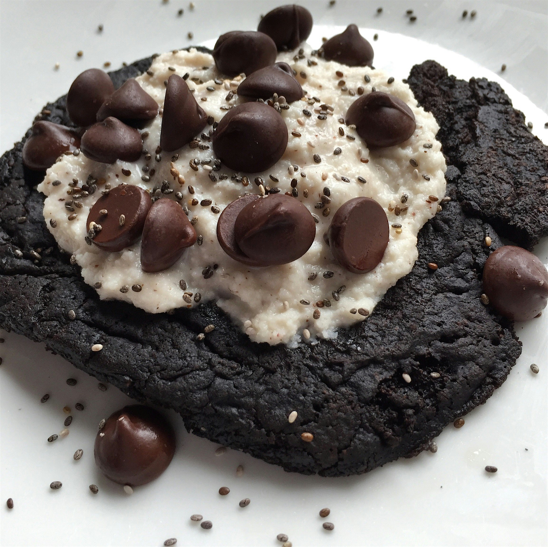 Made some vegan Oreo pancakes from Minimalist Baker to pick me up on this dreary Tuesday (and of ...