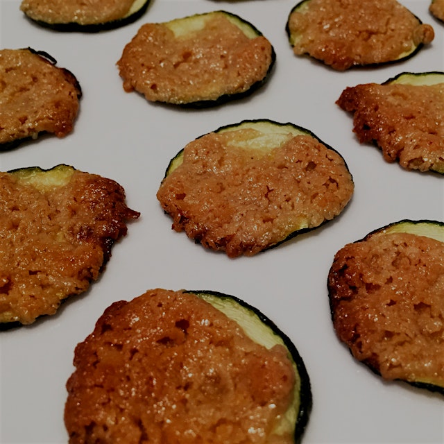 Zucchini Rounds are savory and sweet!