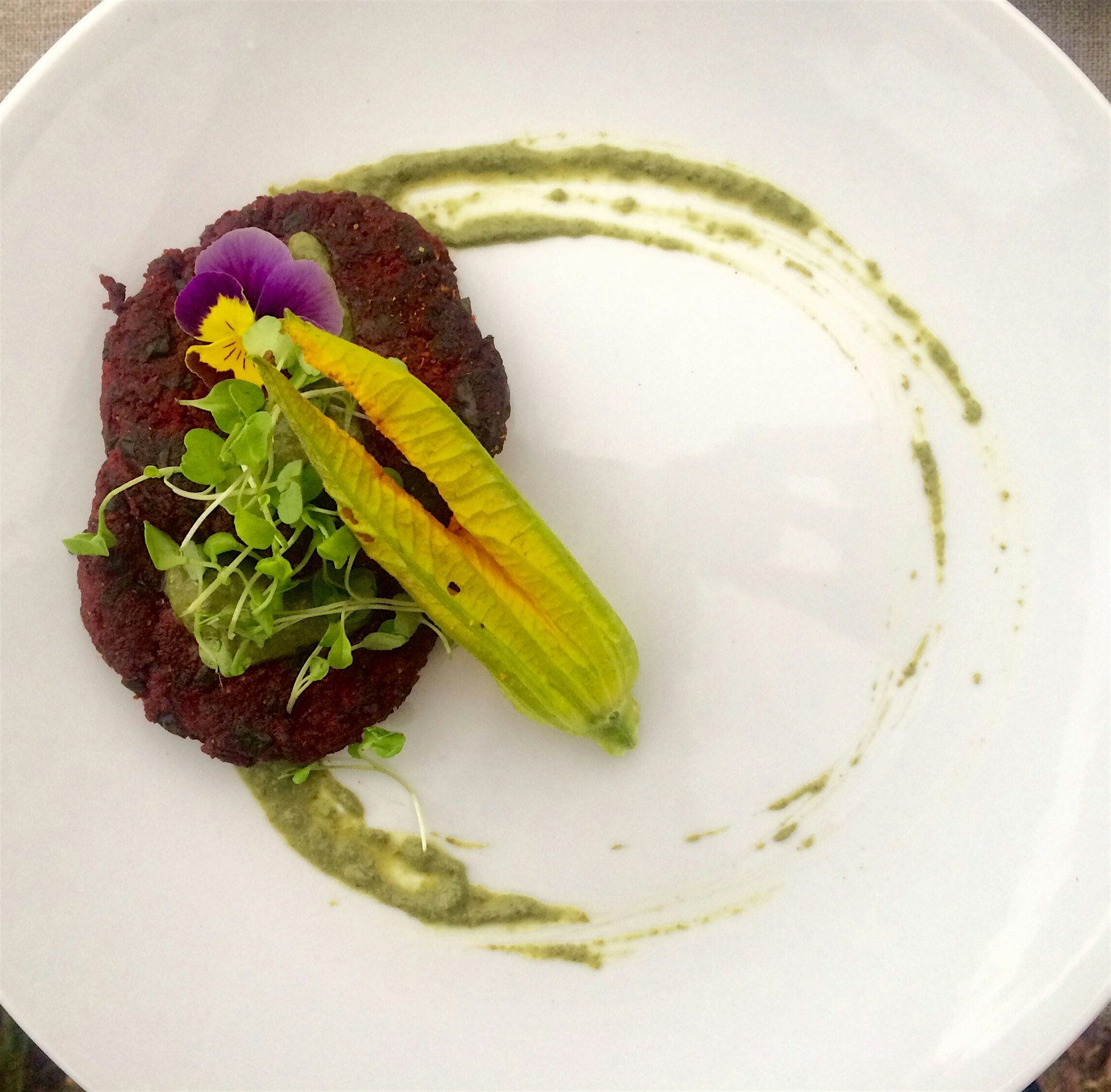 Farm to Table Cooking: Beet & Beet Green Pakoras (fritters) w/ Mint & Cilantro chutney. Gluten Fr...
