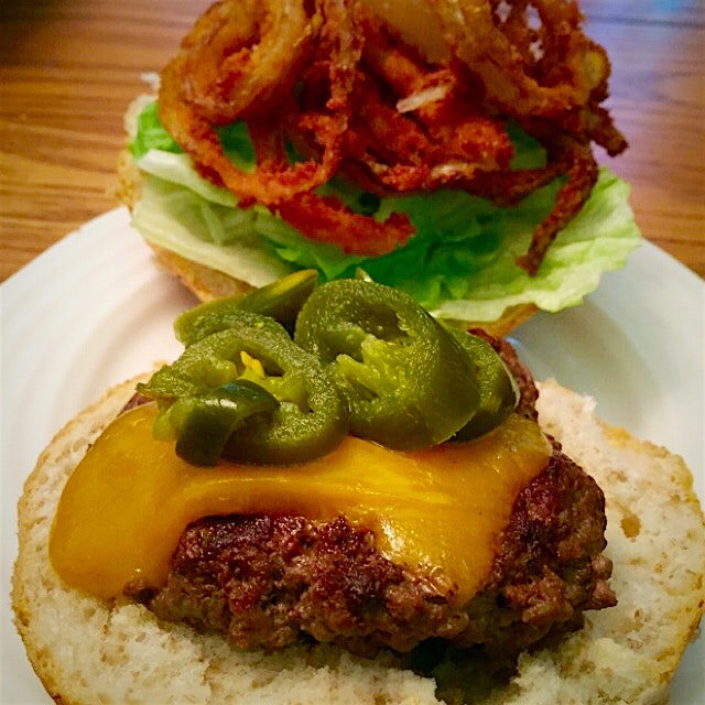 The sweet onion rings really complimented the jalapeño peppers, making it my favourite burger!!!