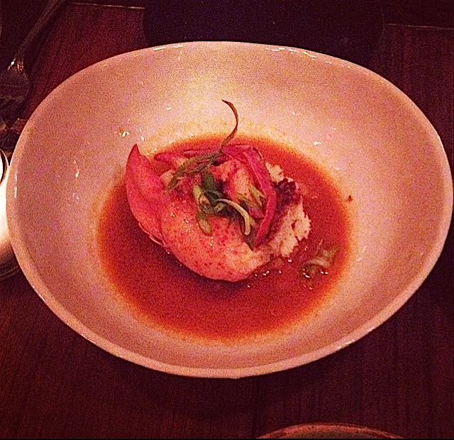 Thai chili lobster @tsk with @tara