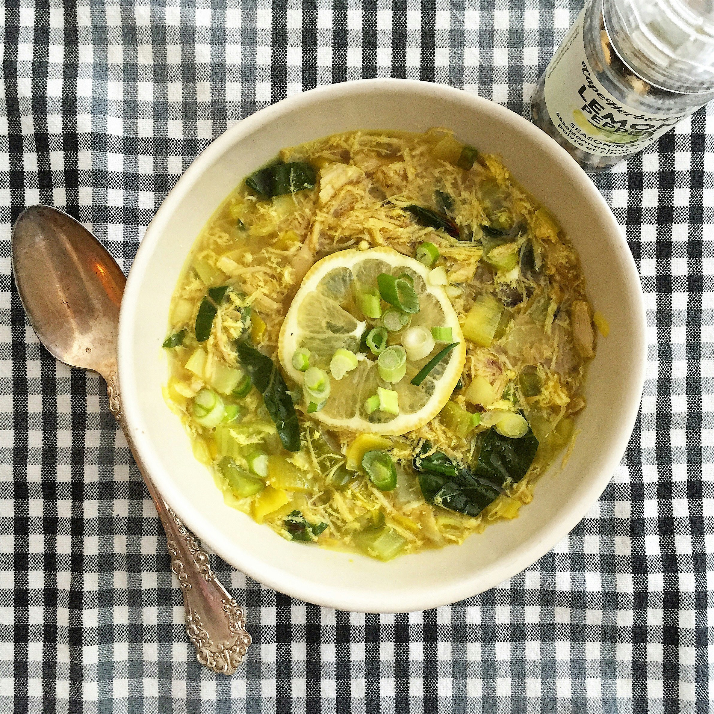 Collision in mah soup bowl: Greek Avgolemono meet Turkey Vegetable. You'll be great friends. For ...