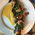 Everything was delicious and fresh, nice spot. 