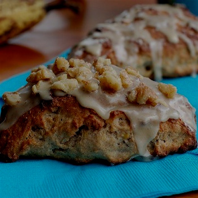 
Banana Bread Scones from my food blog!
http://www.whatscookingwithjim.com/recipe-items/banana-br...