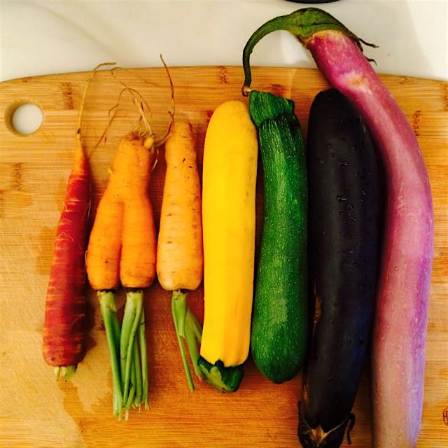 What to do with my fresh market vegetables? 