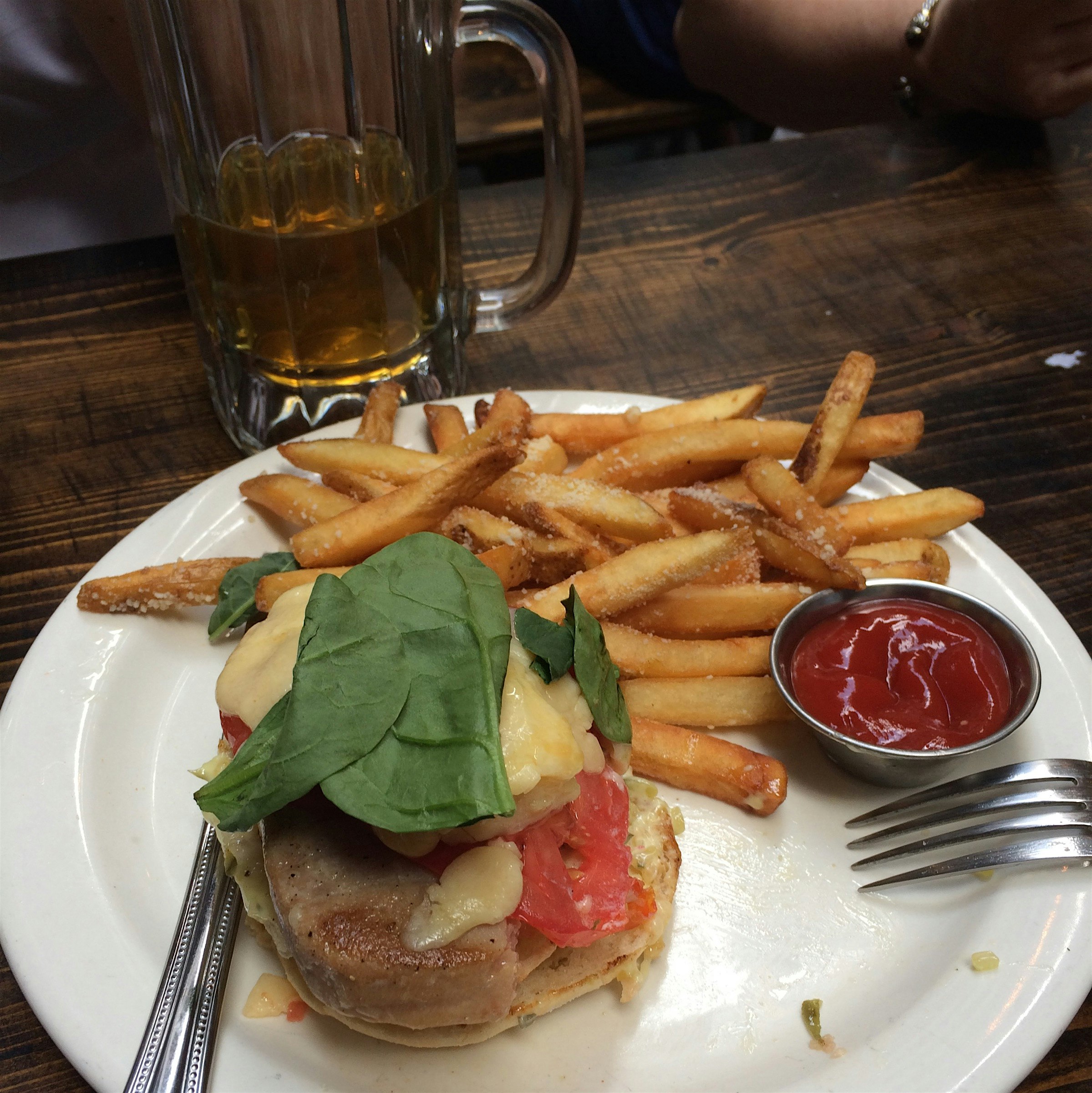 Ahi Tuna Melt...Happy Birthday America!!💋🗽🇺🇸