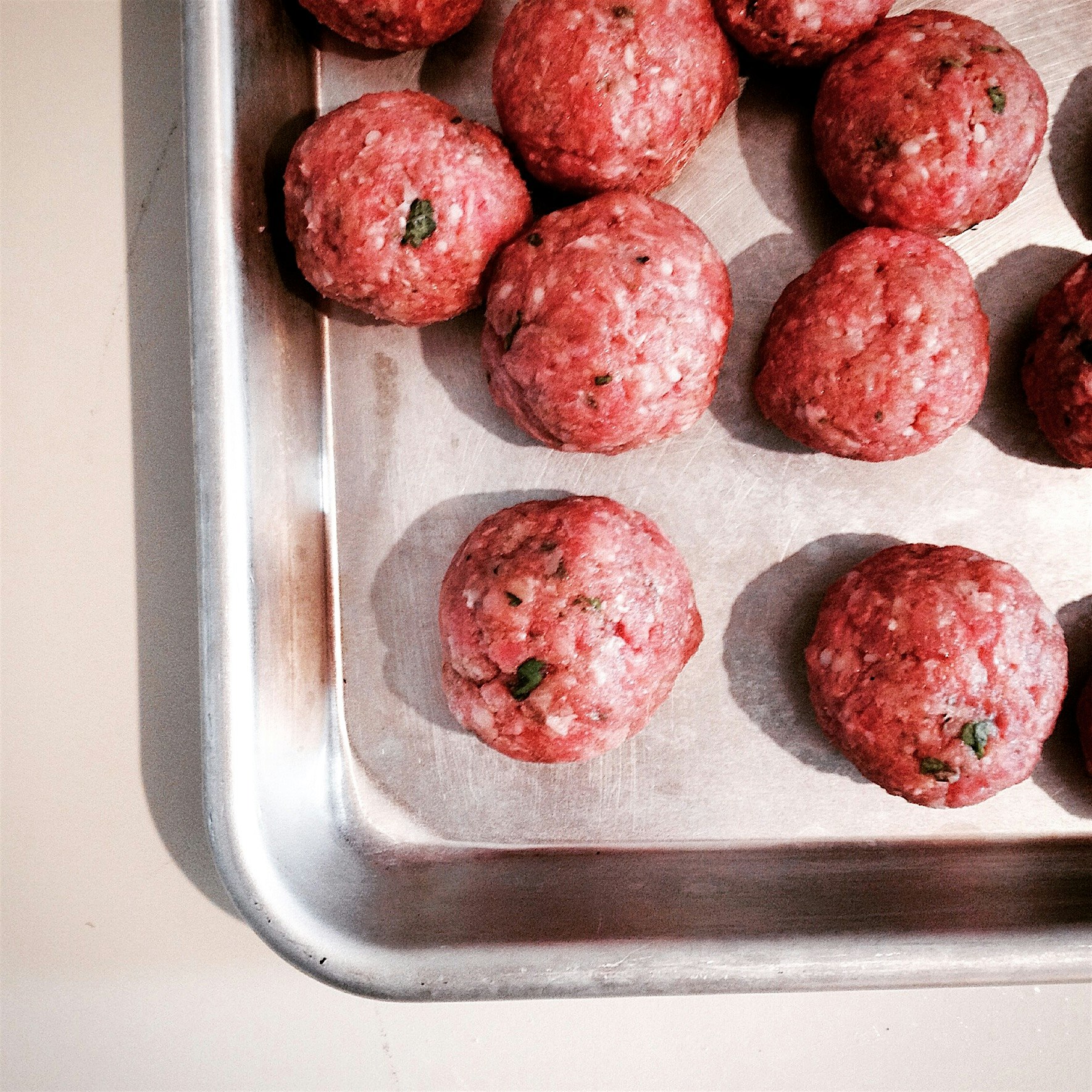 Sage and Basil Meatballs
