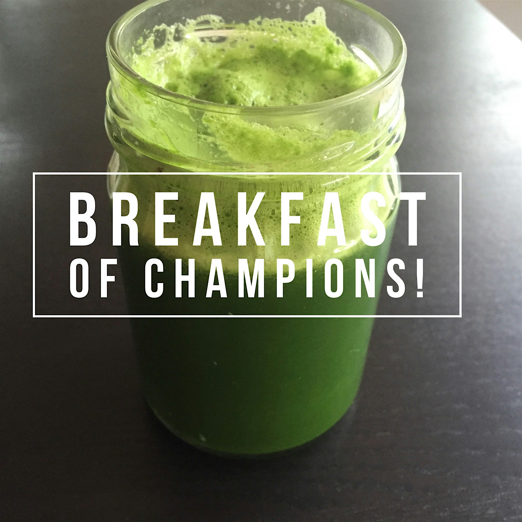 Starting the day with a green juice! #projectvegetable 