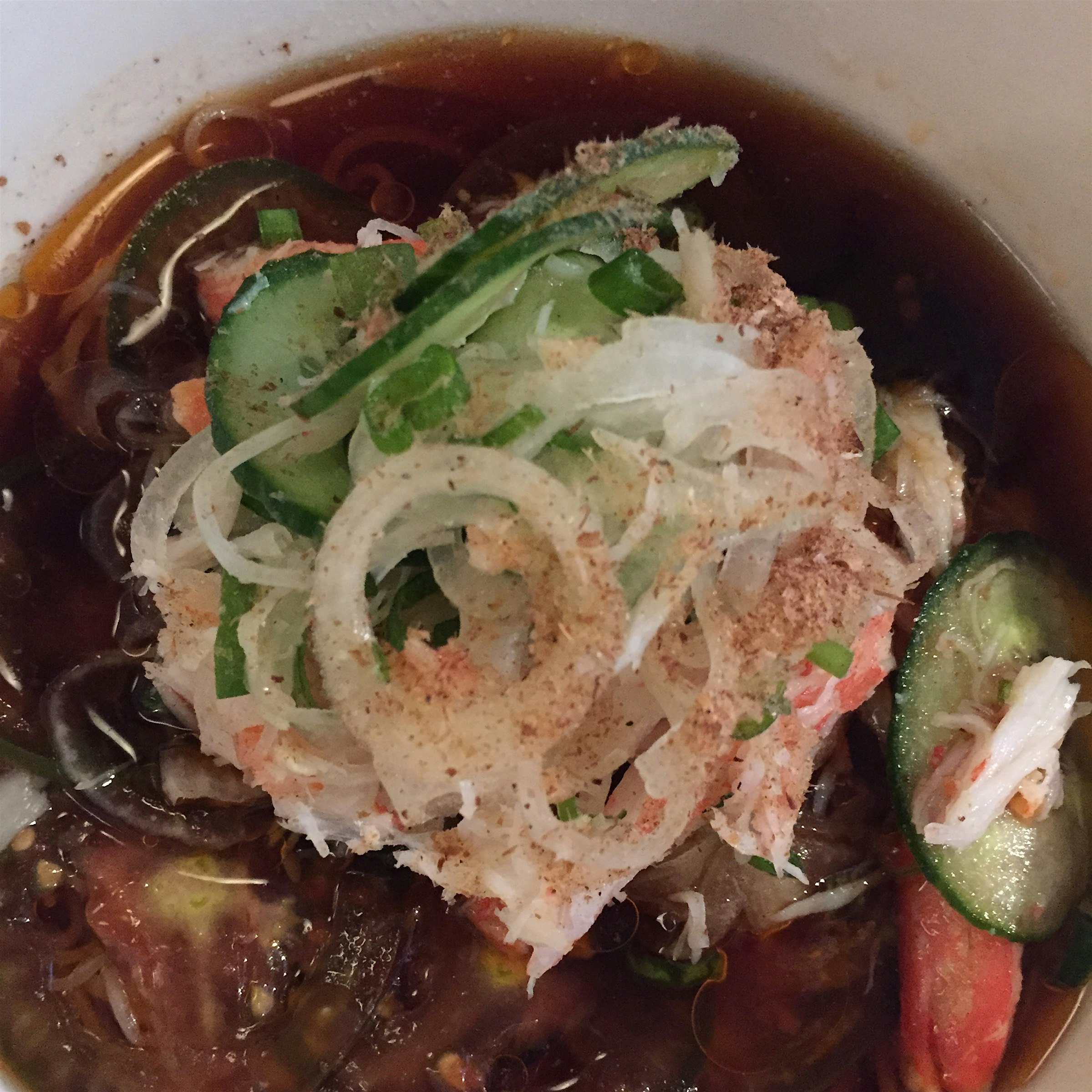 Served cold for summer, of course! 