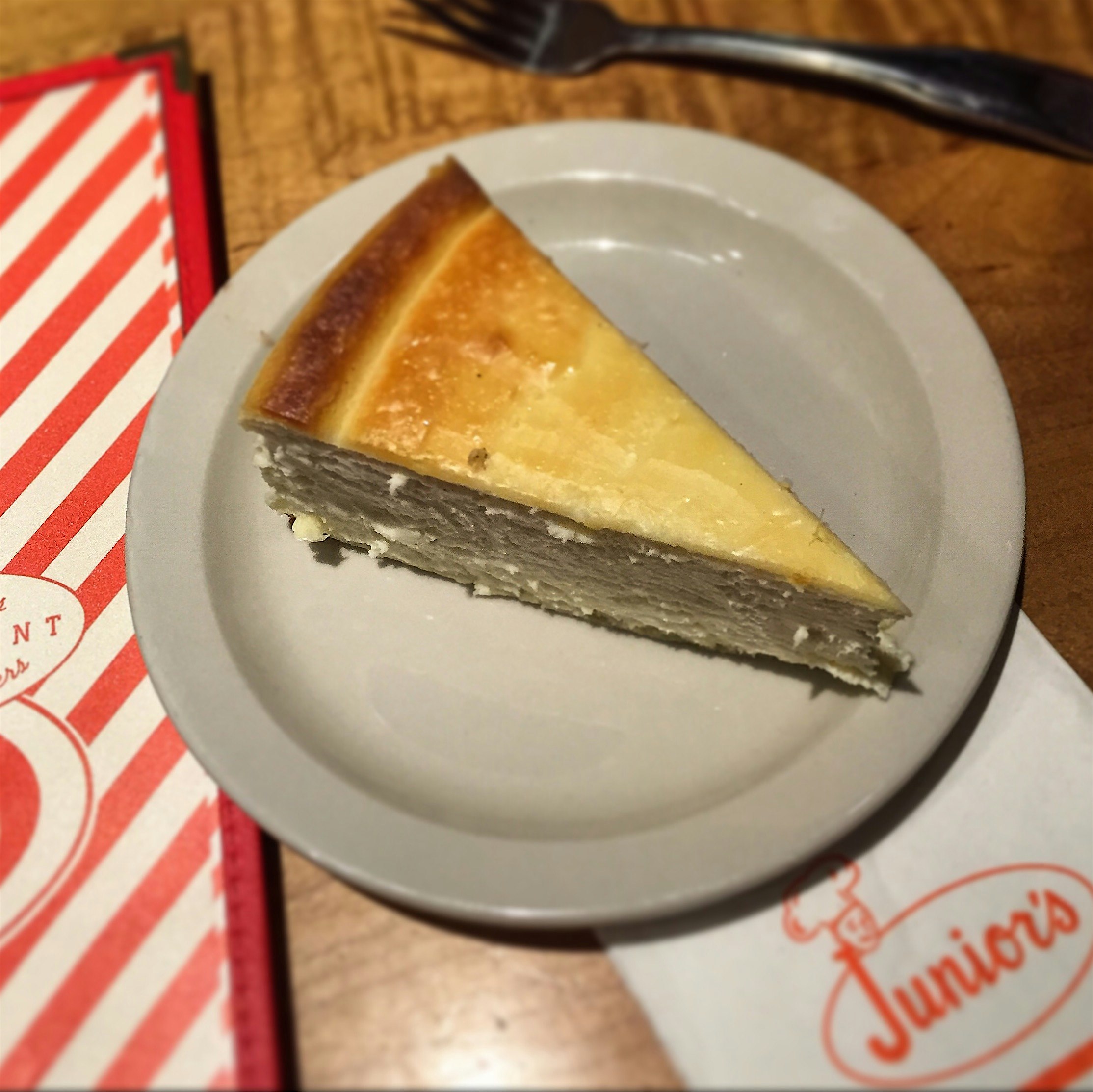 Because...cheesecake. Trip to NYC always includes one piece. Tradition. Cue 'Fiddler on the Roof'...