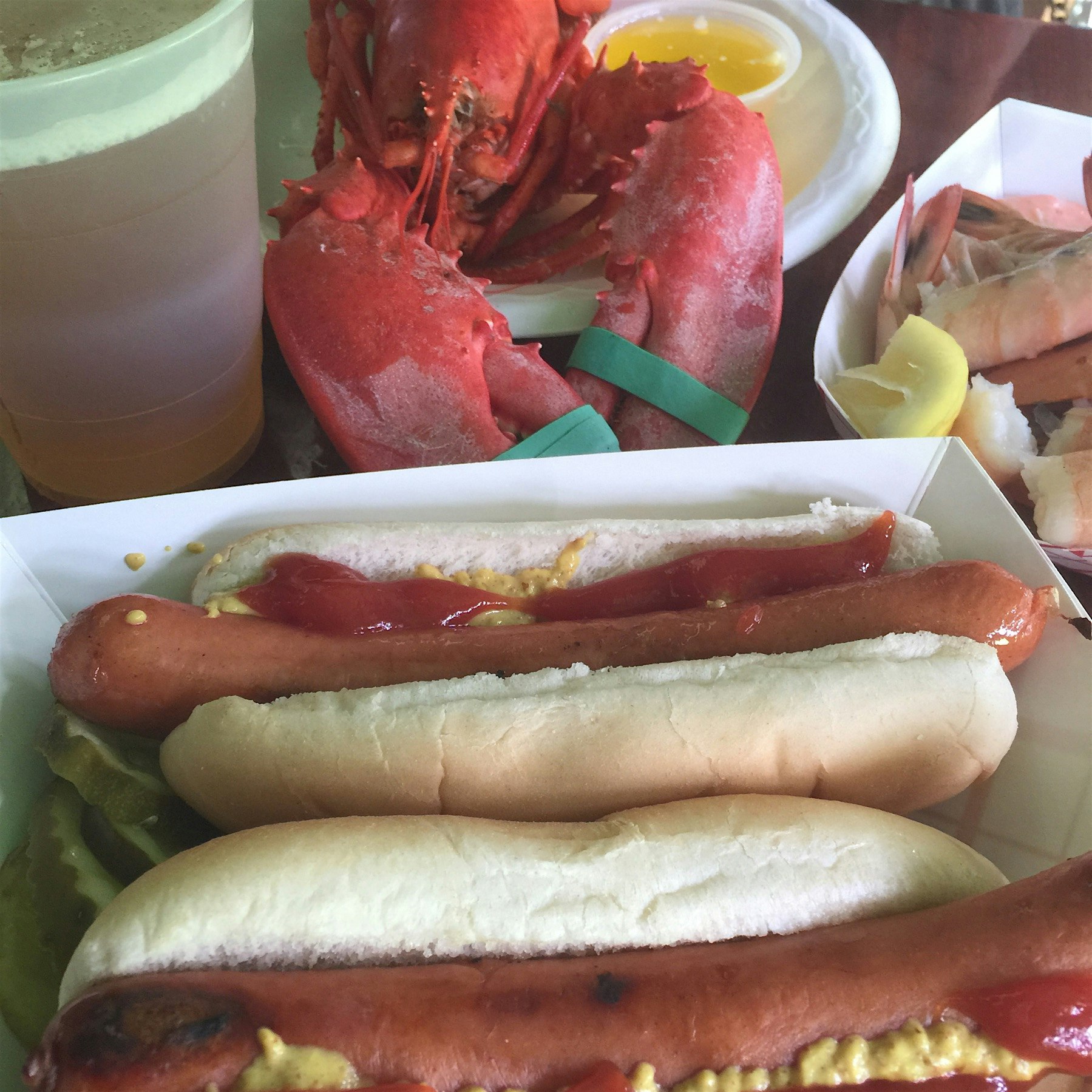 Surf and Turf down the shore. Exit 98