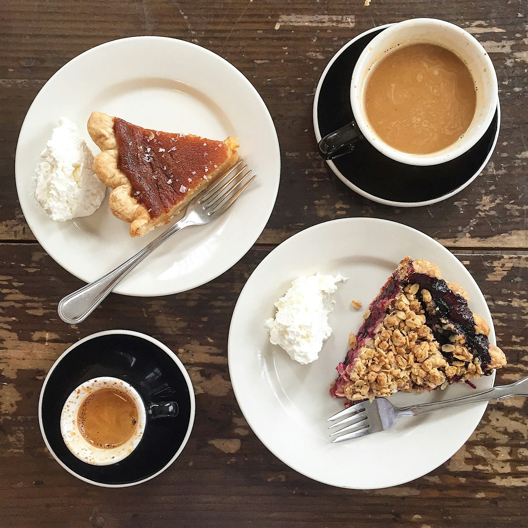 Another #laterstand from another memorable NYC trip. Popped into Four and Twenty Blackbirds for p...