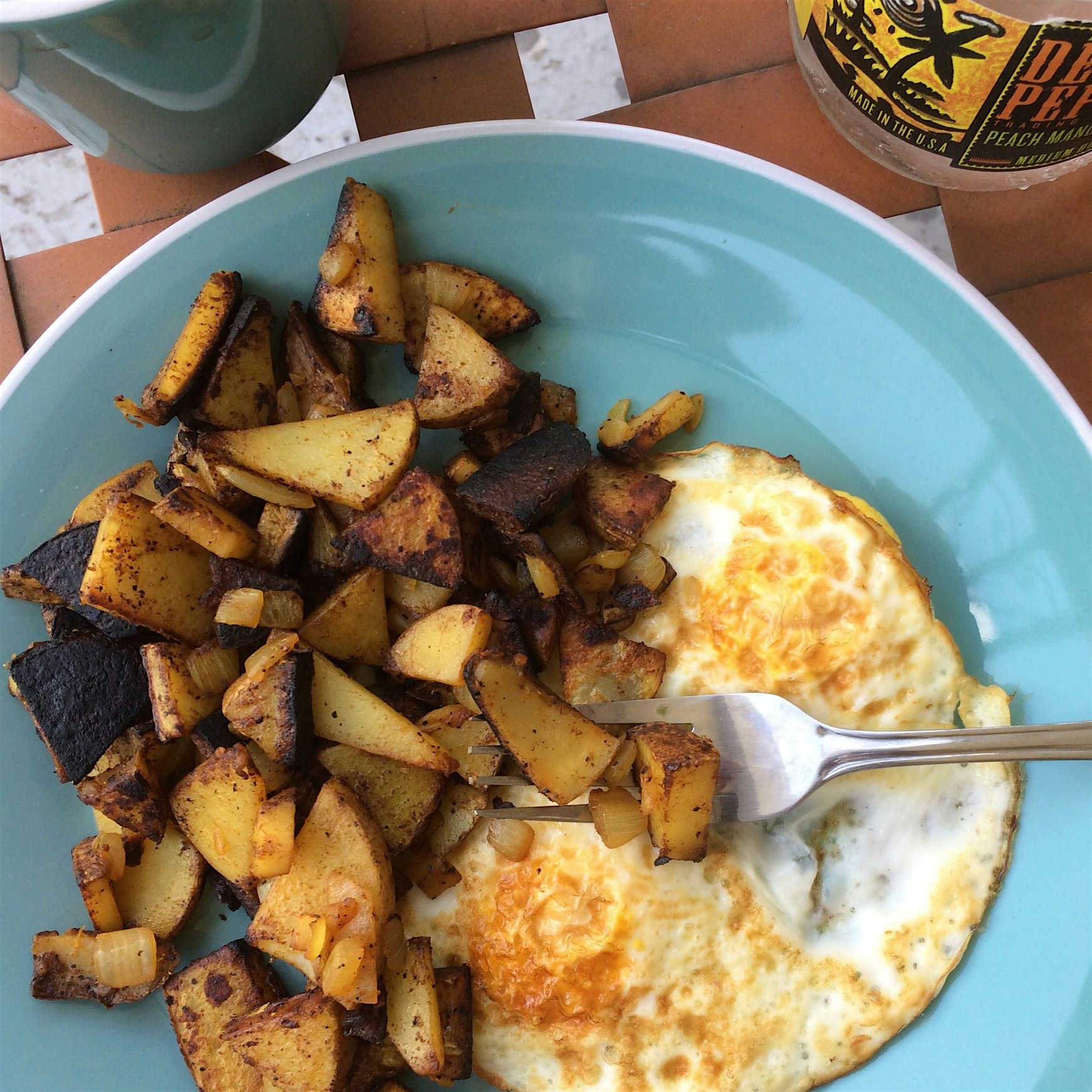 A simple breakfast to start the weekend in DC! 