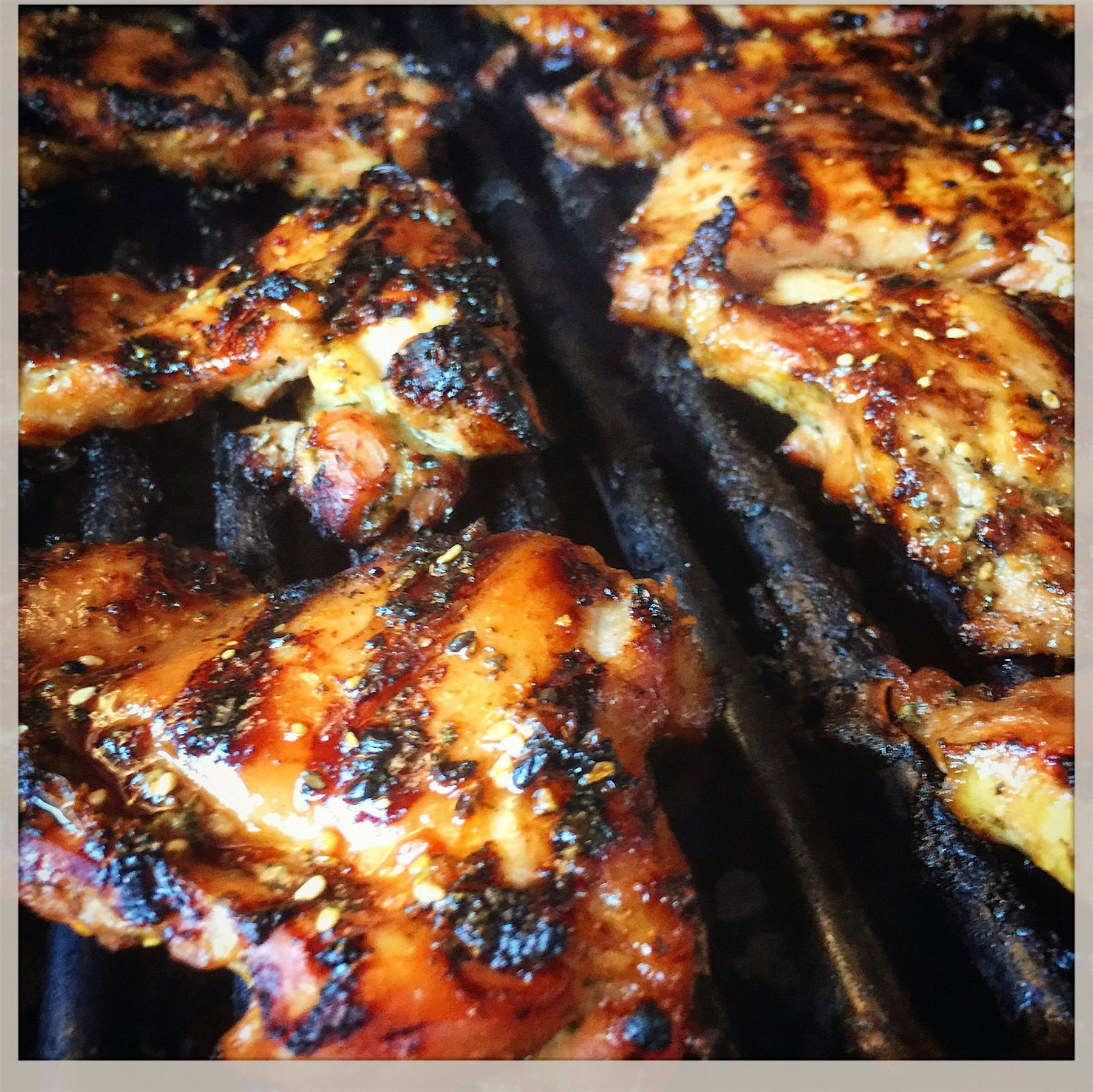 Grilling some thighs!