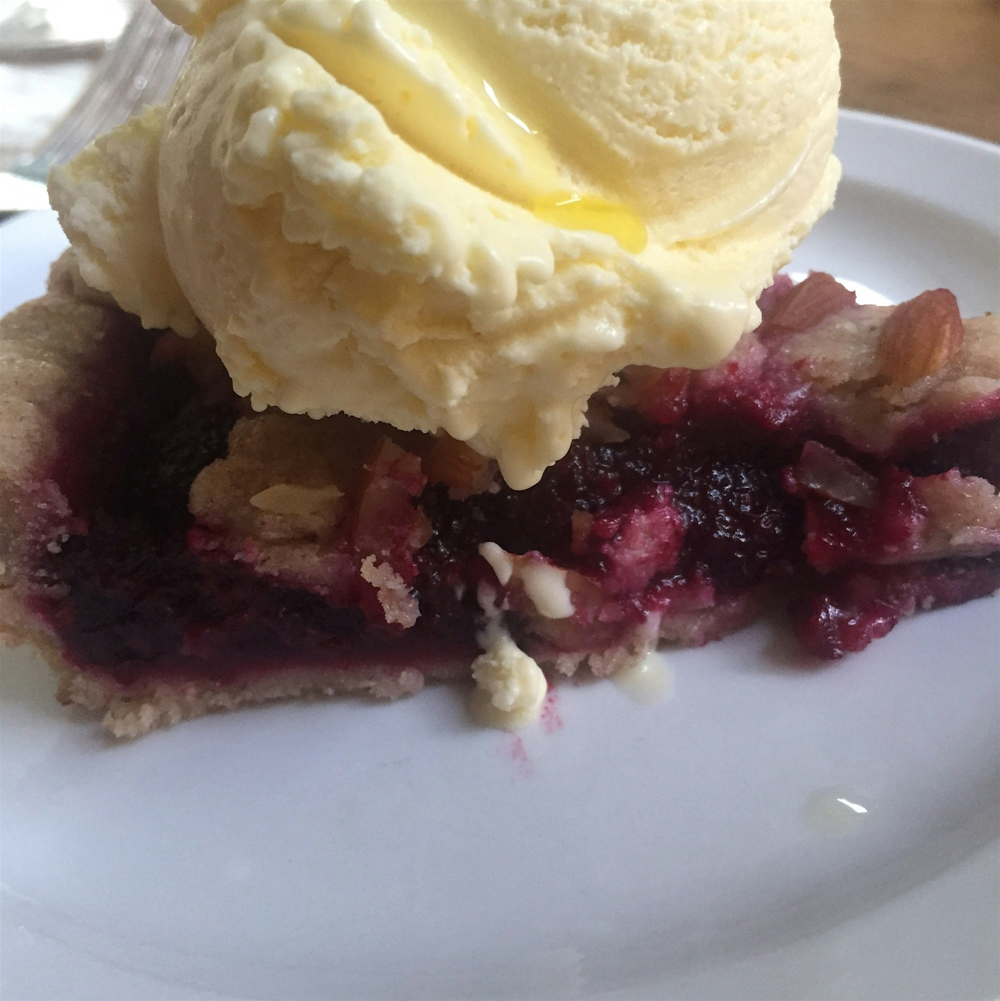 Olive oil ice cream!