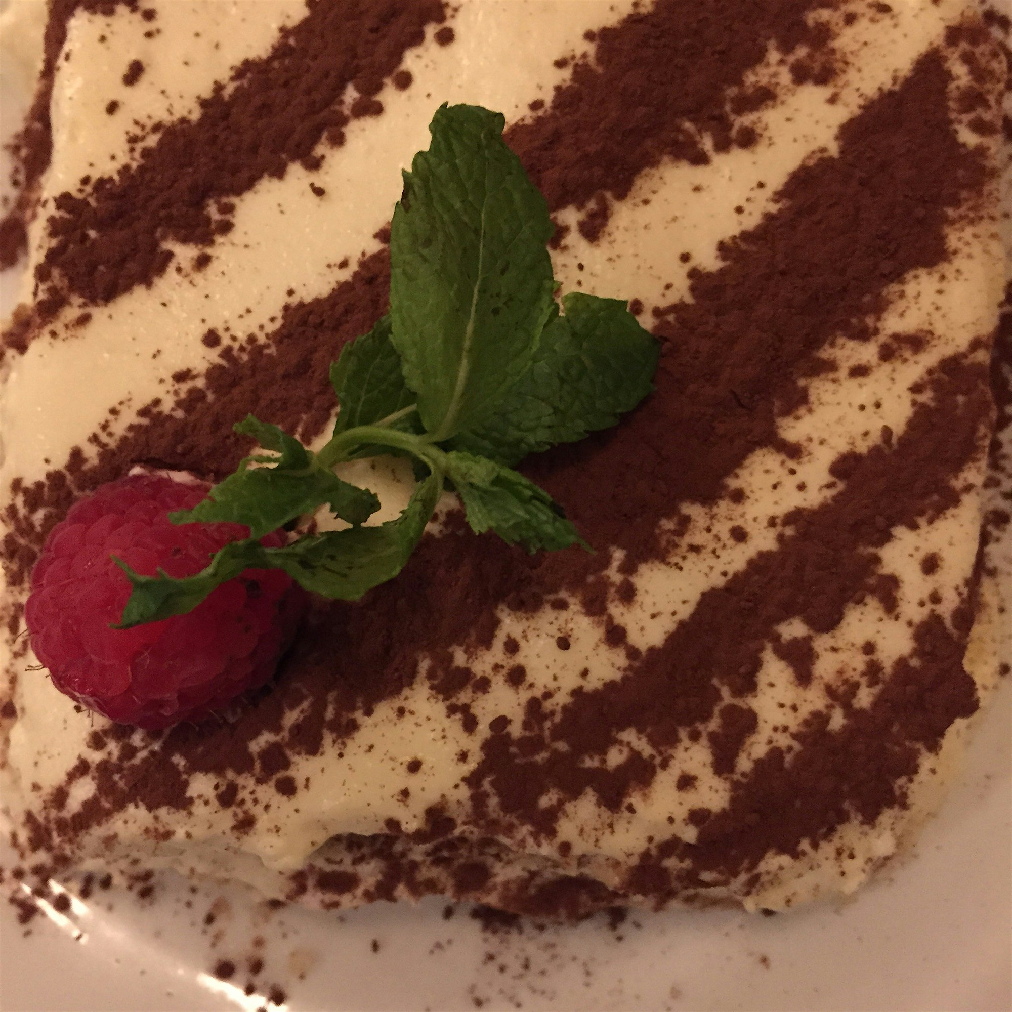 Goopy tiramisu from Via Quadronno 