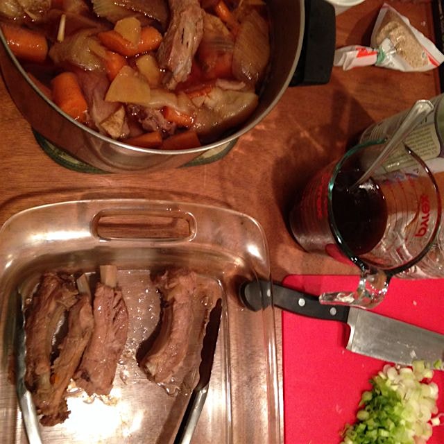 Food 52's hoisin honey baby back ribs. Favorite new recipe this summer.