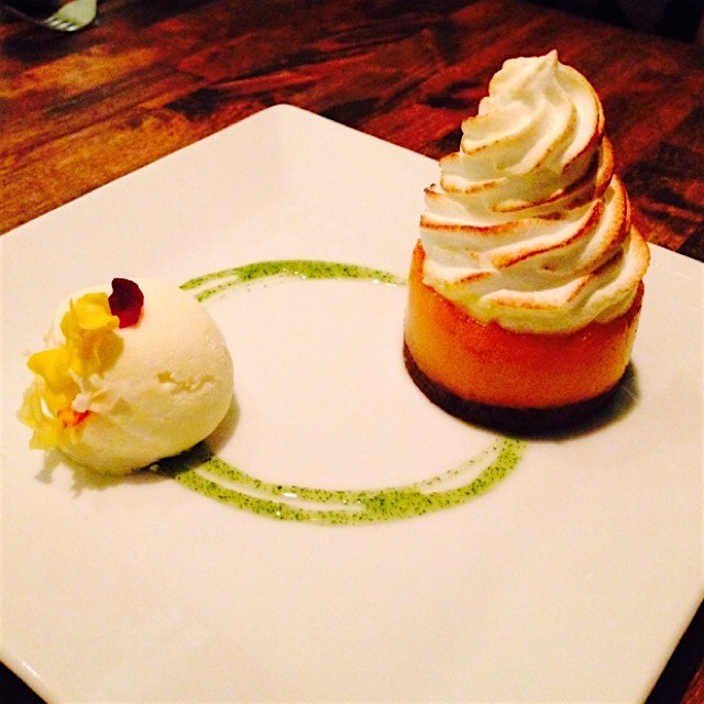 Carrot meringue @ Dirt Candy