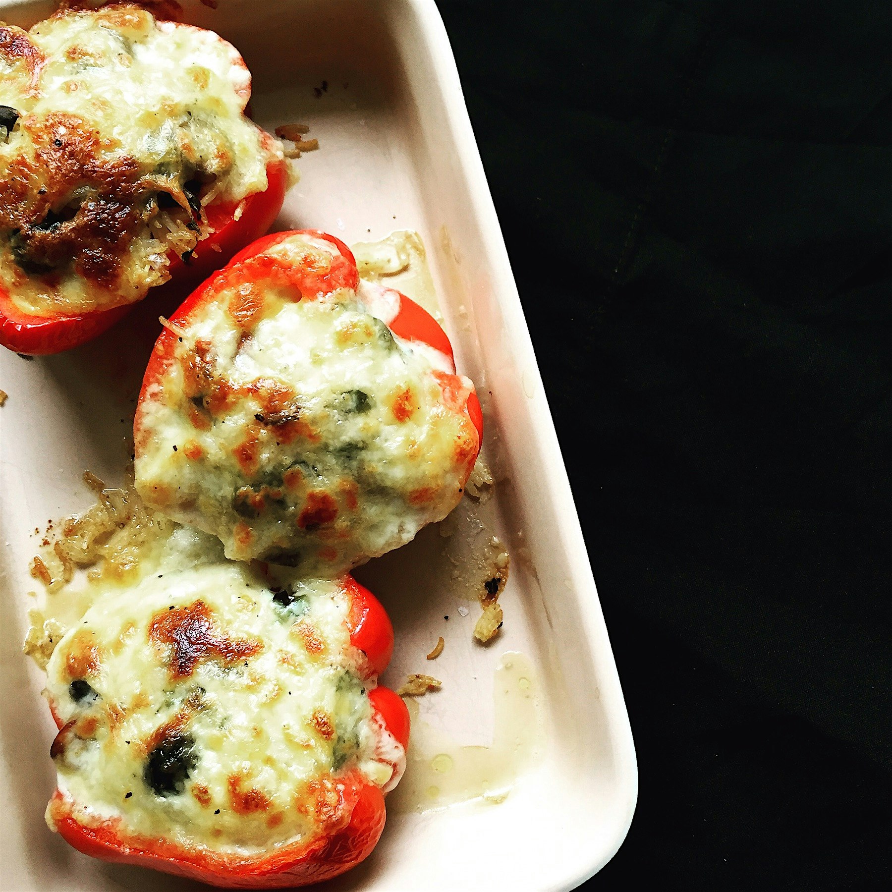 In the mood for these chorizo stuffed peppers, haven't made them for a while 