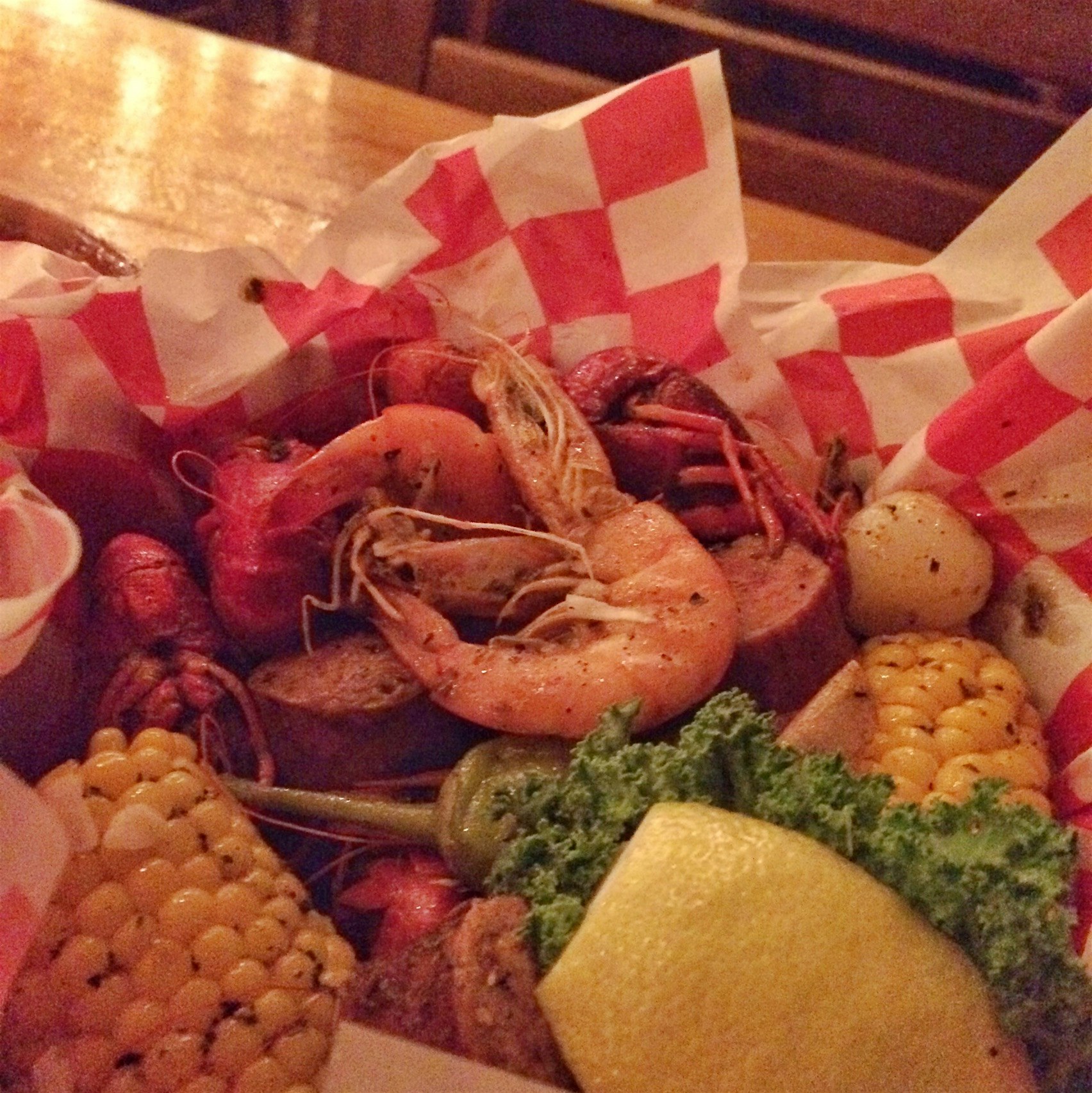 Haven't been in New Orleans in years, so I always say yes when I see crawfish on the menu. This w...