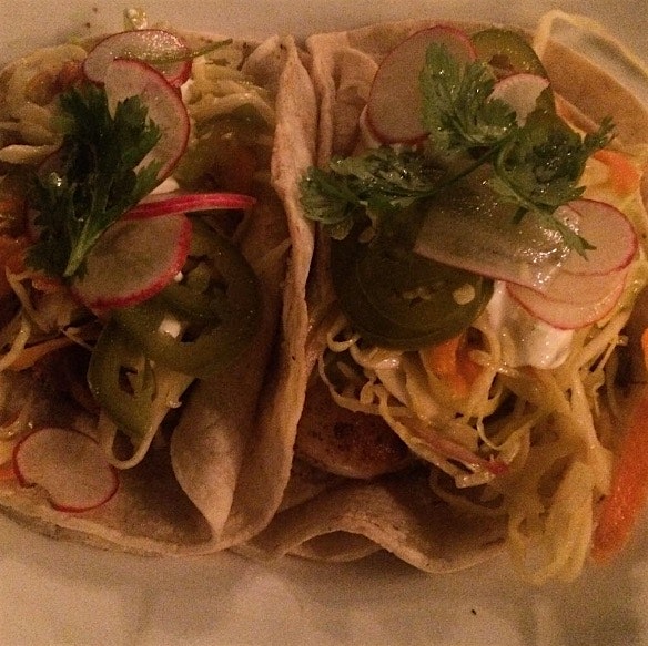 Hake tacos