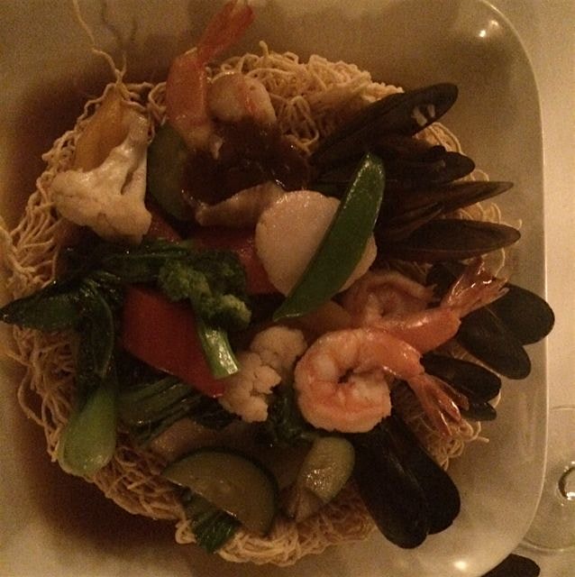 bizarre colonial restaurant with vary different expectations and where experiences hung on the wa...